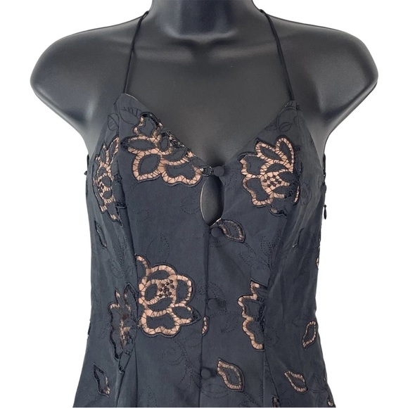 NWT For Love & Lemons Renee Mini Dress Black-XS RRP $242 - Picture 13 of 16